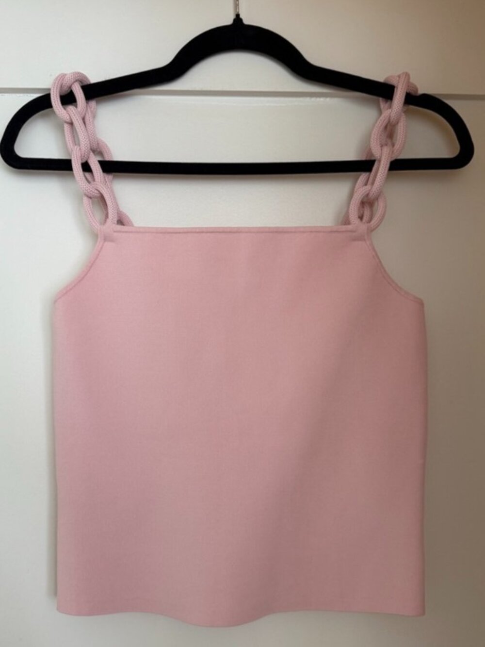 Alice + Olivia Pink Gretel Chain Top